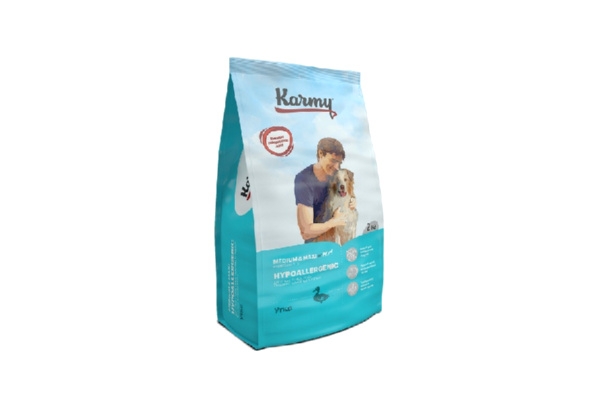 Корм Karmy Medium Maxi для собак гипоаллергенный утка 2кг