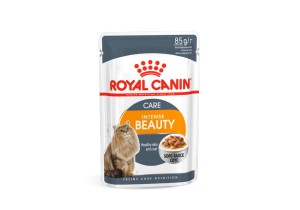 Полнорационный влажный корм для взрослых кошек Royal Canin Instinctive для обновления и поддержания здоровья клеток кожи и шерсти 0,085 кг