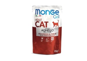 Влажный корм Monge корм для взрослых кошек в ассортименте пауч  85 гр