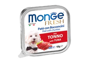 Влажный корм Monge Dog Fresh консервы для собак 100гр. В ассортименте