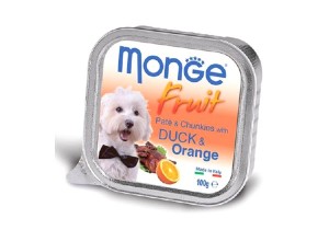 Влажный корм Monge Dog Fruit консервы д/собак 100 гр в ассортименте