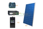 Солнечная электростанция для дома (3.5 кВт*ч в сутки HYBRID Панцирь)