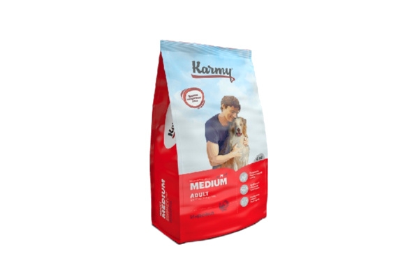 Корм Karmy Medium для собак средних пород индейка 2 кг
